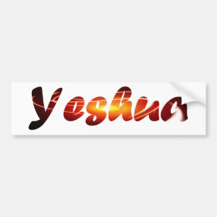 Yeshua 2 Effet lumièreTIF Bumper Sticker