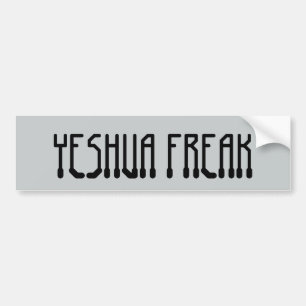YESHUA BUMPER STICKER