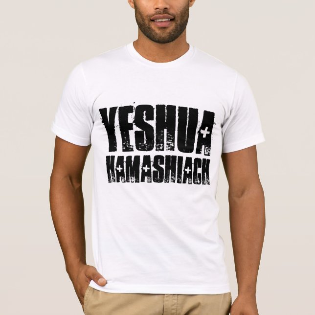 YESHUA HAMASHIACH T-shirts (Front)