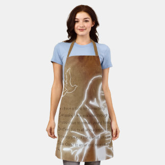 YESHUA Jesus Christ the Messiah Christian Poem Apron