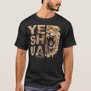 Yeshua Lion Of Judah Jesus Christian Faith T-Shirt