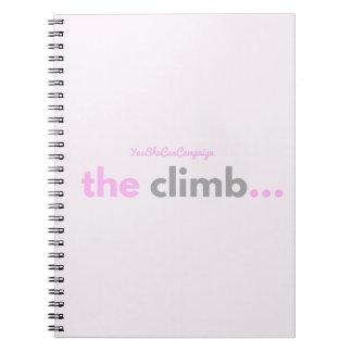 YesSheCanCampaign The Climb Notebook