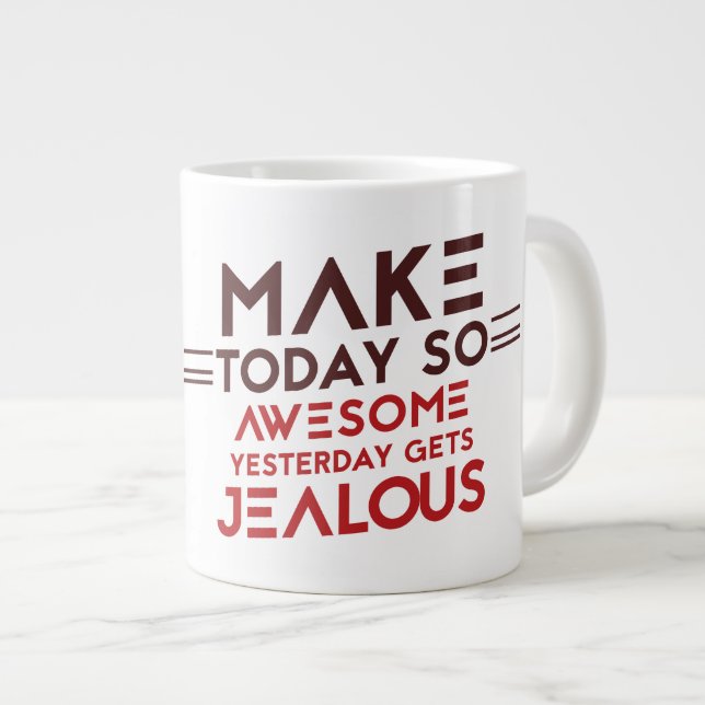 Yesterday  Jumbo Mug (Front Right)