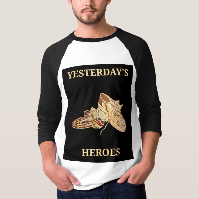 YESTERDAY'S HEROES Raglin T-Shirt (Front)
