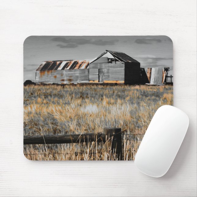 Yesterday's Shelter Mouse Pad (With Mouse)