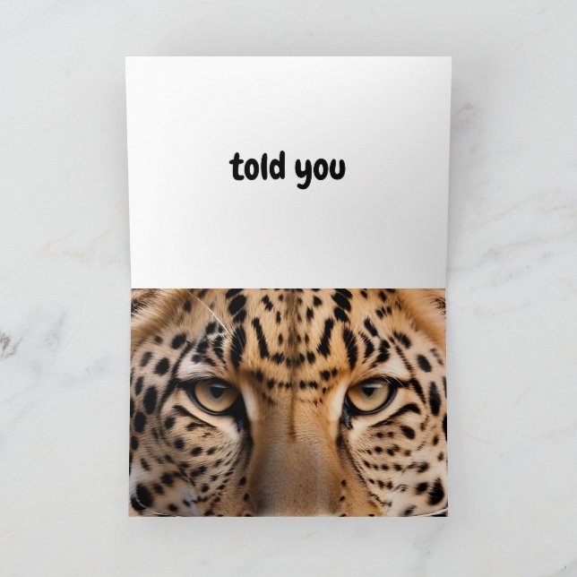 Yet Another Funny  Card (Inside)