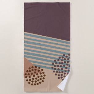 Yet Another Mid-Century Abstract Beach Towel