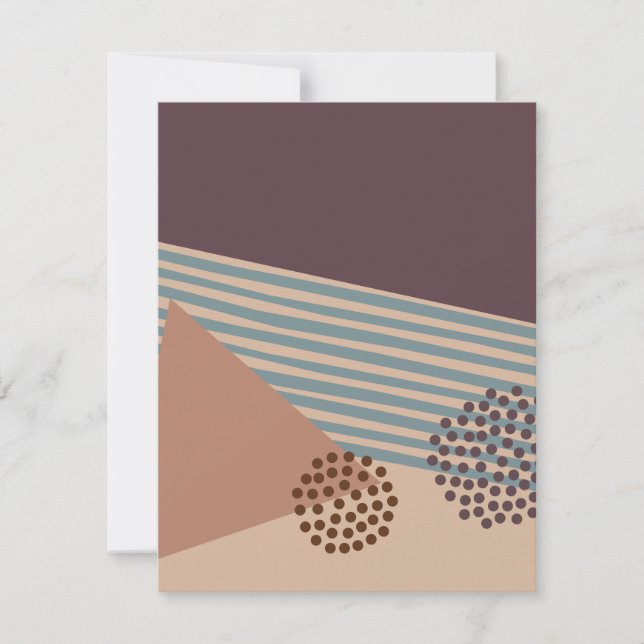 Yet Another Mid-Century Abstract  Card (Front)