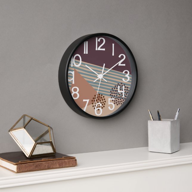 Yet Another Mid-Century Abstract  Clock (Office)