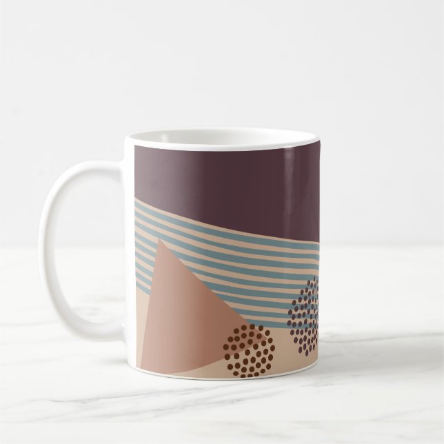 Yet Another Mid-Century Abstract  Coffee Mug (Left)