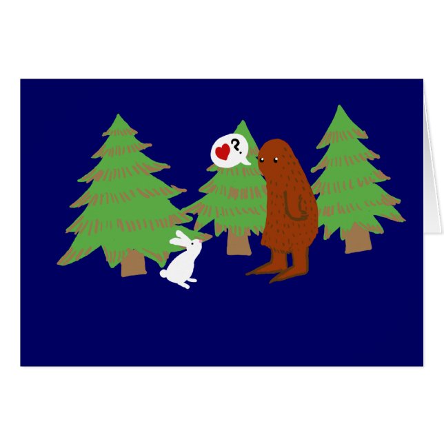 Yeti and Bunny Discuss Love (Front Horizontal)