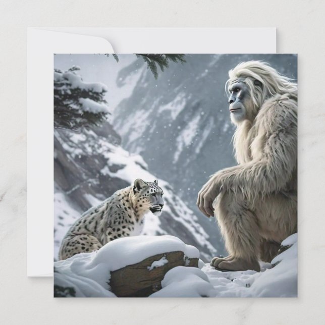 Yeti and The Snow Leopard (Front)