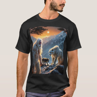 Yeti and The Snow Leopard T-Shirt