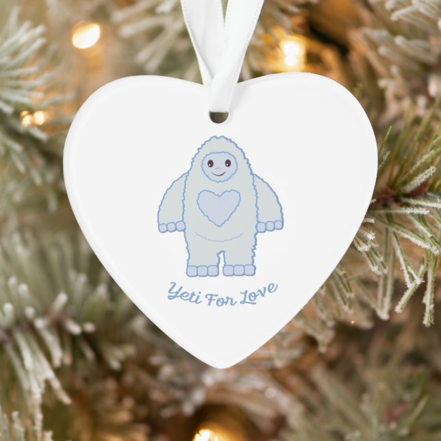 Yeti for Love Ornament (Tree)