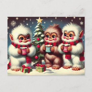 Yeti Greetings Postcard