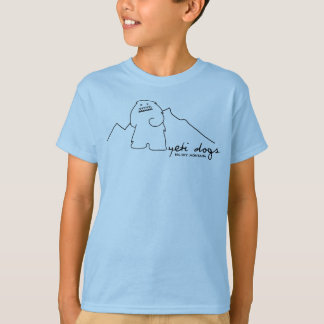Yeti Lone Peak Kids T-shirt (Black Logo)