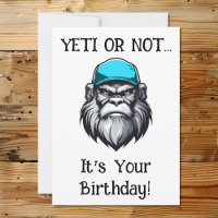 Yeti Sasquatch Bigfoot Grandpa Character