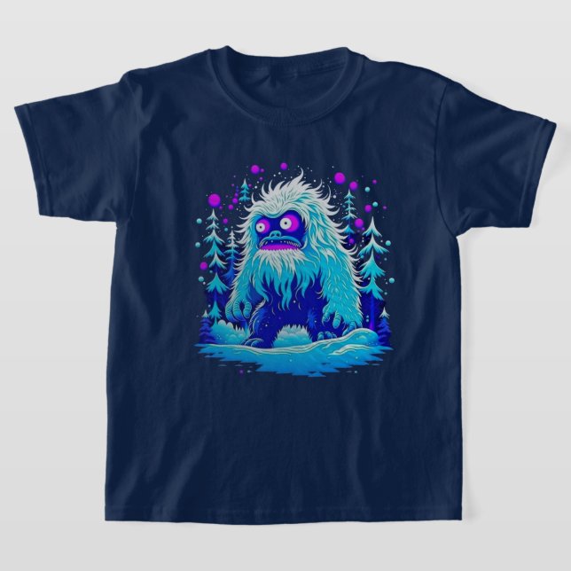 Yeti Winter Wonderland T-Shirt (Laydown)
