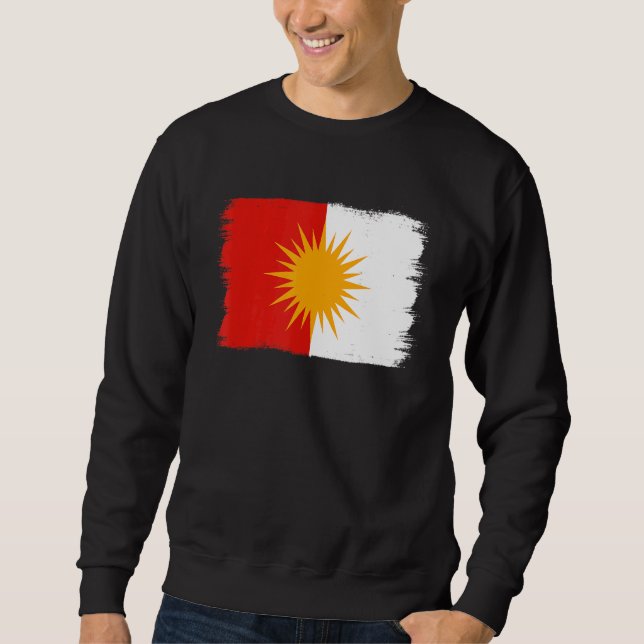Yezidi Flag Ezidi Sweatshirt (Front)