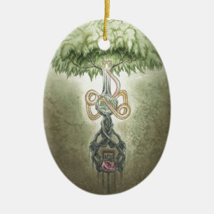 Yggdrasil Ceramic Tree Decoration