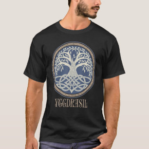 Yggdrasil Nordic Viking Pagan Tree Of Life Norse M T-Shirt
