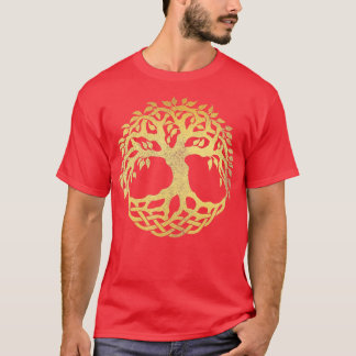 Yggdrasil the Norse ree of Life Viking Rune  T-Shirt
