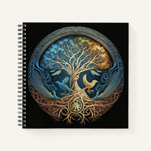 Yggdrasil Tree of Life Notebook