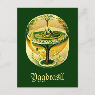 Yggdrasil, Tree Of Life Postcard