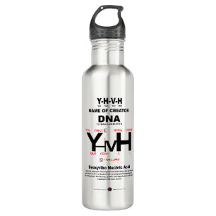 YHVH-DNA Chemical Bond 710 Ml Water Bottle