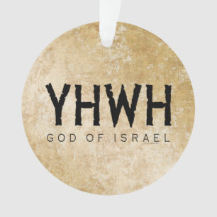 YHWH (Jehovah) God of Israel Ornament