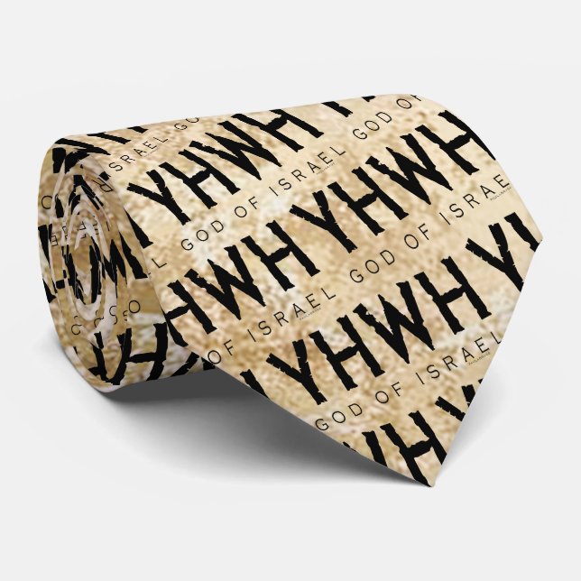 YHWH Jehovah Tie (Rolled)