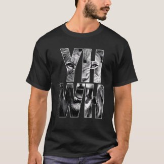 Yhwh Lion Of Judah Yahweh In Hebrew Jesus Christia T-Shirt