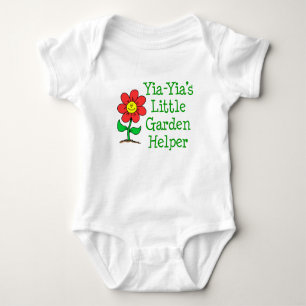 Yia-Yia's Little Garden Helper Baby Bodysuit