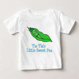 Yia-Yia's Little Sweet Pea Baby T-Shirt
