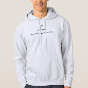 Yiddish kvech stuff hoodie