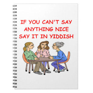 YIDDISH NOTEBOOK
