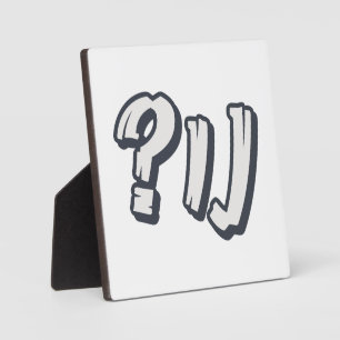 Yiddish "NU?" - The Perfect Jewish Expression Plaque