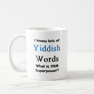yiddish words coffee mug