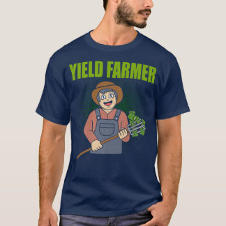 Yield Farmer DeFi Decentralised Finance  T-Shirt