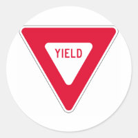 yield sign