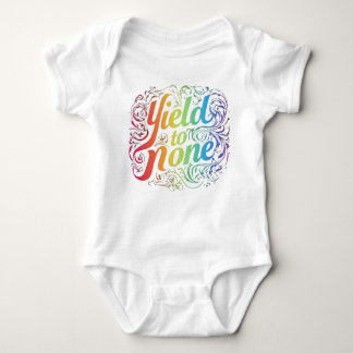 Yield to None Baby Bodysuit