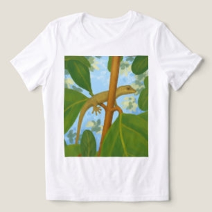 Yikes! Gecko painting Tri-Blend Shirt