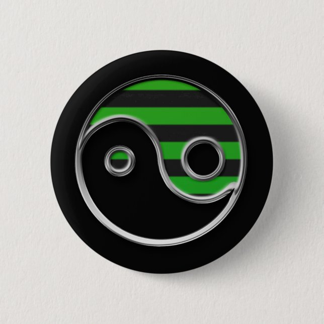 Yin 6 Cm Round Badge (Front)
