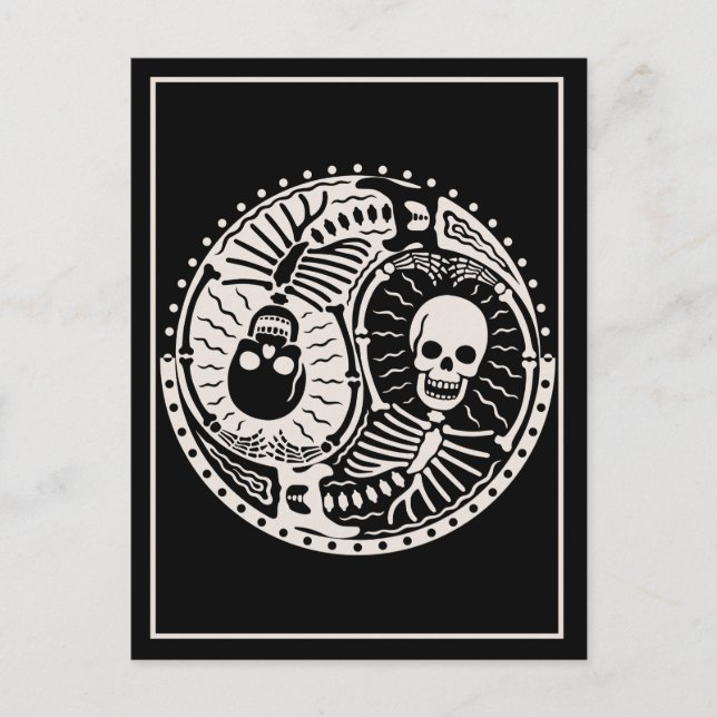 Yin and Bones Postcard (Front)