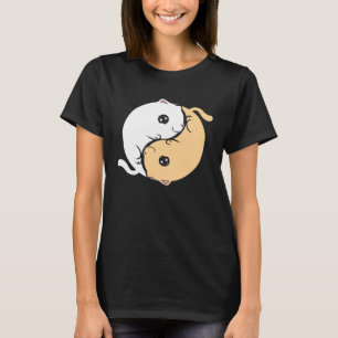 Yin And Yang Cats On Purrsday T-Shirt