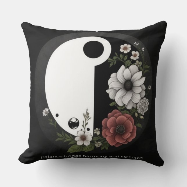 Yin and Yang Cushion (Front)