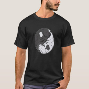 Yin And Yang Dog Pet   T-Shirt