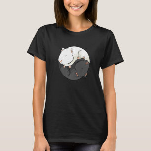 Yin and Yang Guinea Pig Opposites for Guinea Pig T-Shirt