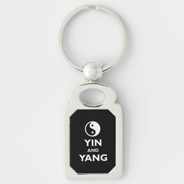 Yin and Yang Key Ring (Front)
