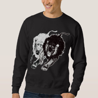Yin and Yang Lions T-shirt Sweatshirt